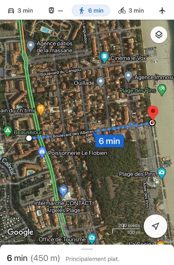 Plein Sud By Bellavista - 400 M De La - Terrasse - Parking Apartment Argeles-sur-Mer